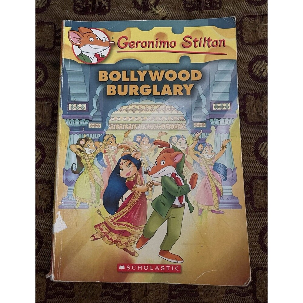 Scholastic Bollywood Burglary Geronimo Stilton #65 Geronimo Stilton 2016 PB